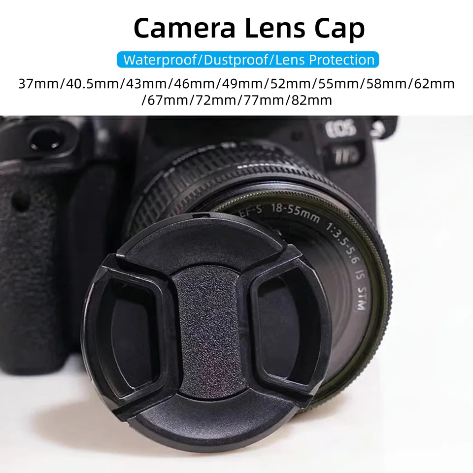 Canon Camera Eos R50 - غطاء عدسة الكاميرا 37 مم 40.5