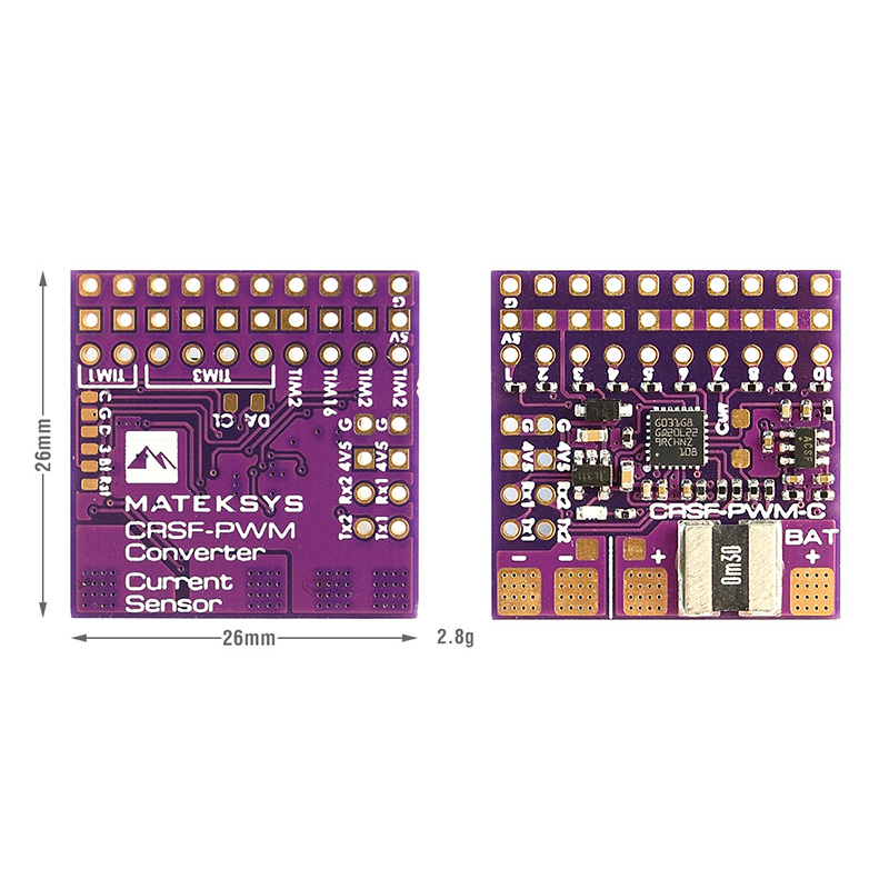 Matek CRSF إلى PWM تحويل CRSF- - مراجعة Tbs Fpv Crossfire وسعره