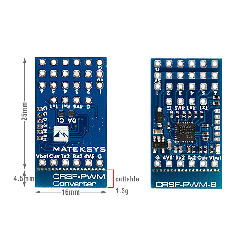 Matek CRSF إلى PWM تحويل CRSF- - مراجعة Tbs Fpv Crossfire وسعره