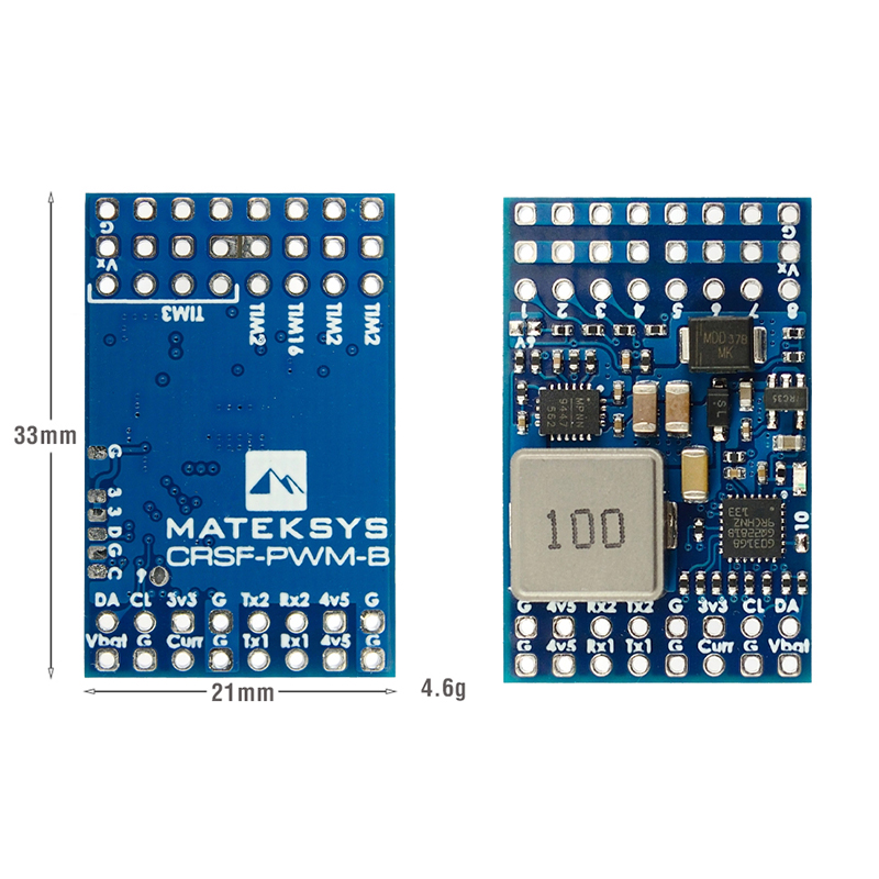 Matek CRSF إلى PWM تحويل CRSF- - مراجعة Tbs Fpv Crossfire وسعره