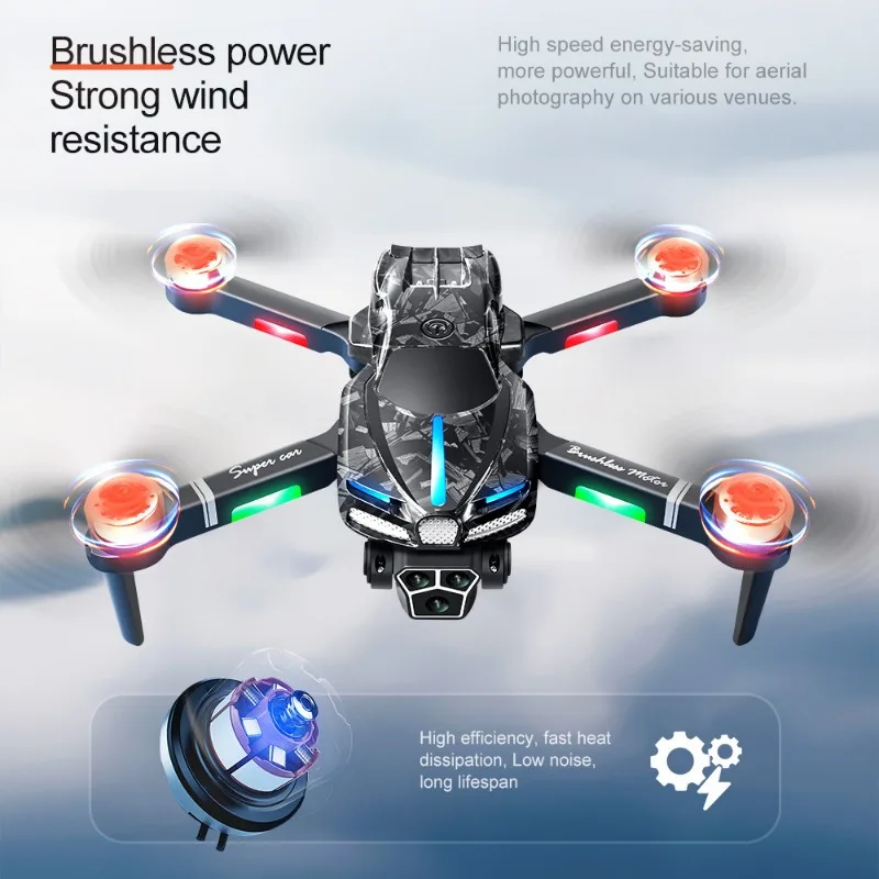جديد V186 Pro الطائرة بدون طيا - مراجعة Drone Gimbal Brushless وسعره