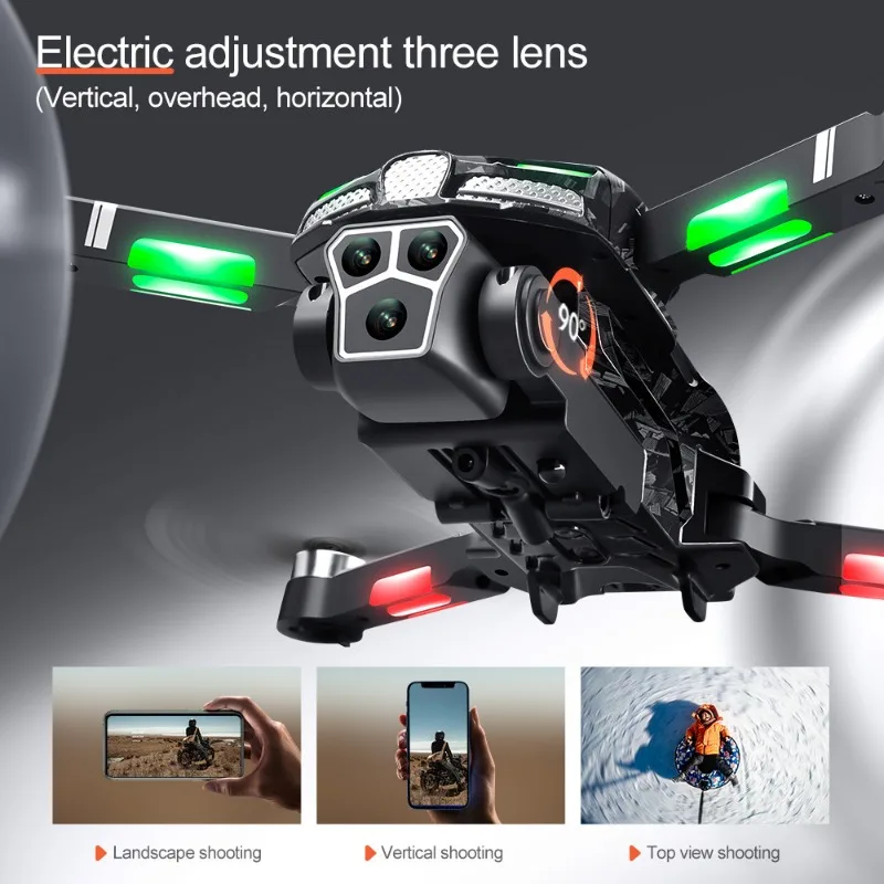 جديد V186 Pro الطائرة بدون طيا - مراجعة Drone Gimbal Brushless وسعره