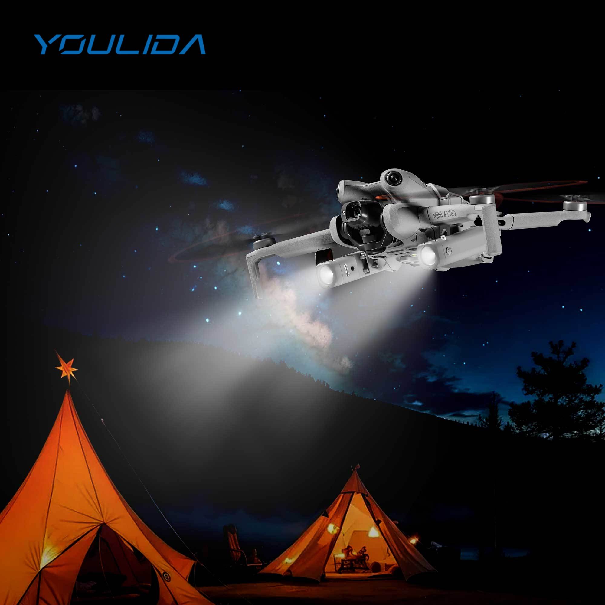 ل DJI Mini 4 Pro LED ضوء الملا - مراجعة Dji Drone Mini 4 Pro وسعره