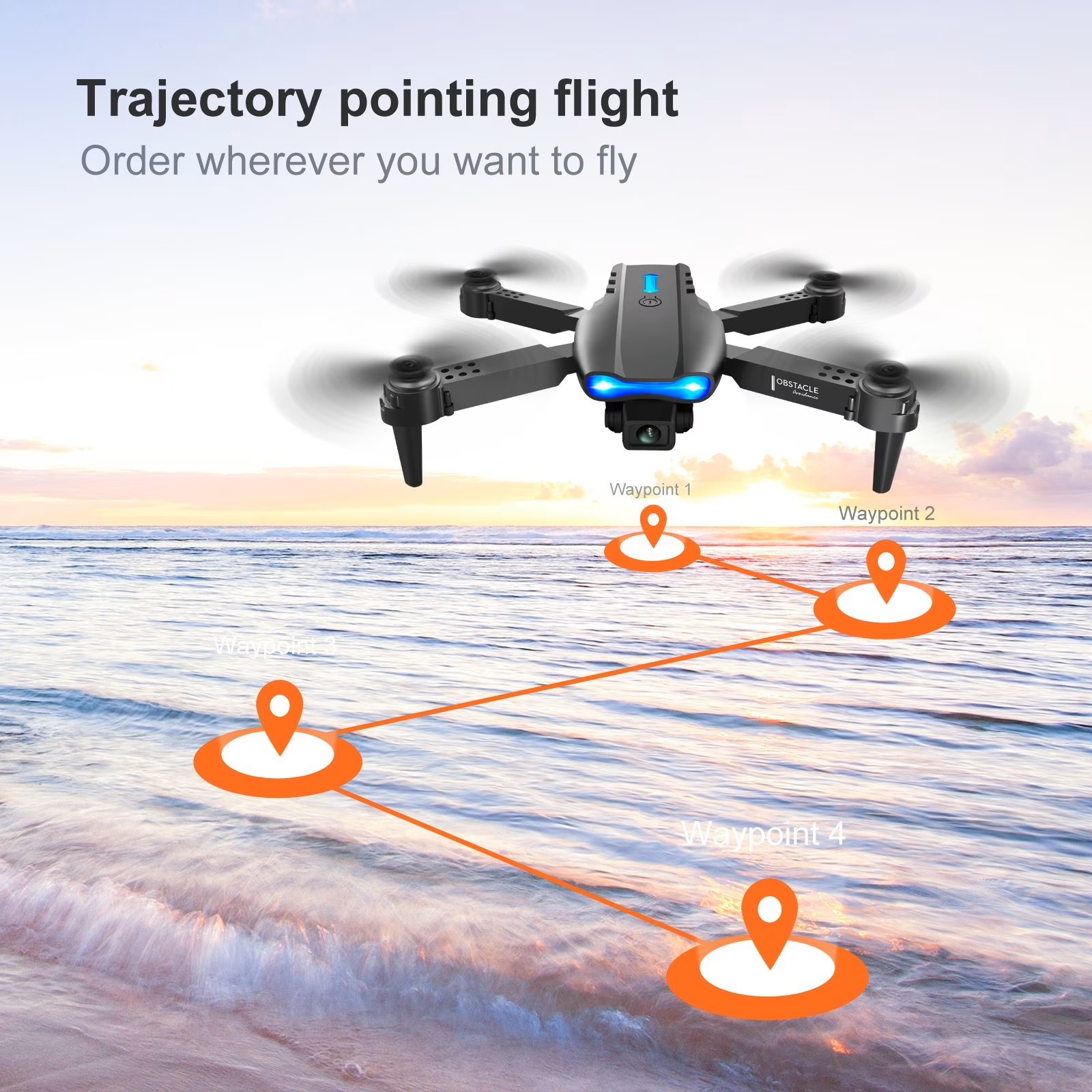 طائرة بدون طيار E88PRO MAX الق - مراجعة Drone Gimbal Brushless وسعره