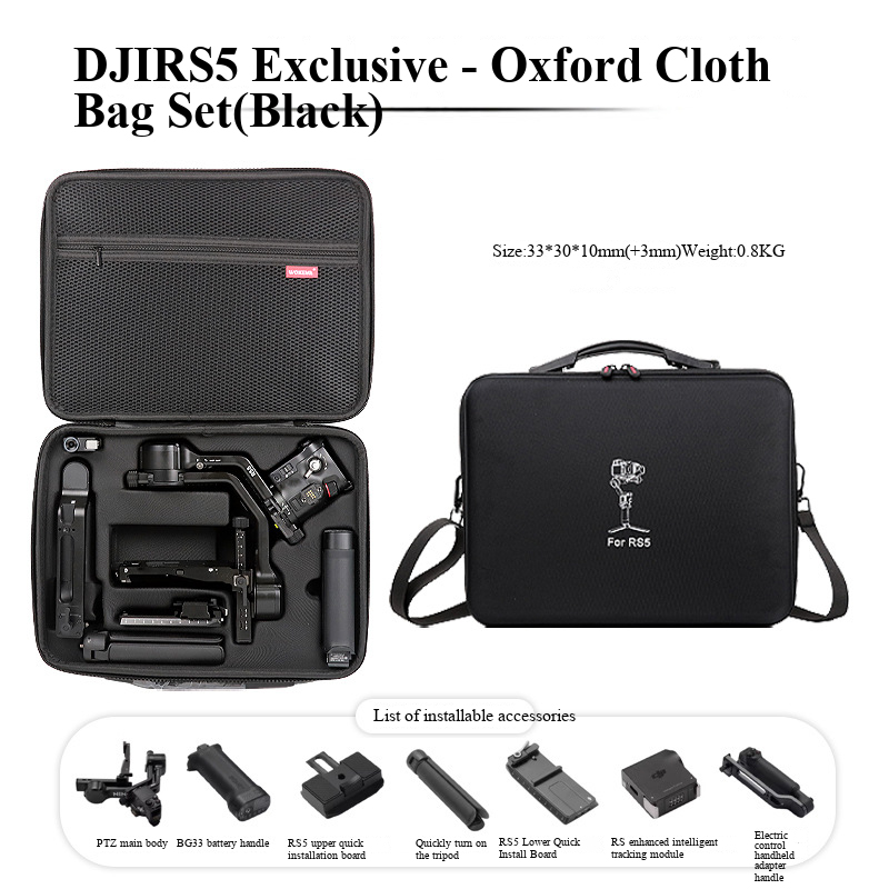حقيبة كتف لـ DJI RS 5، صندوق ت - مراجعة Drone Gimbal Case وسعره