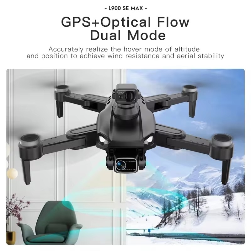 L900 Pro SE MAX GPS Drone 4K ك - مراجعة Jjrc Drone X12 وسعره