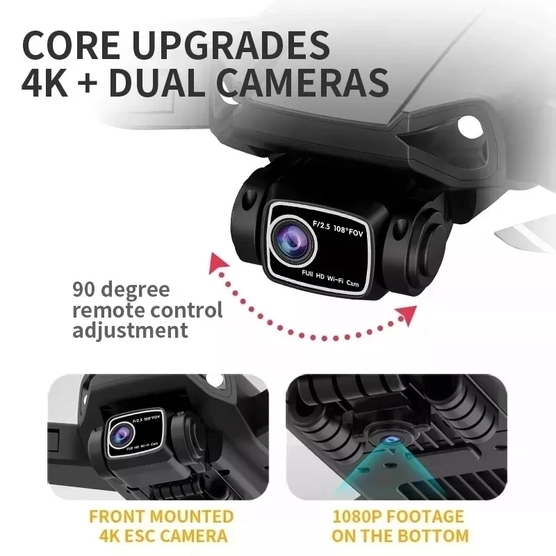 طائرة بدون طيار رباعية المراوح - مراجعة Jjrc Drone X12 وسعره