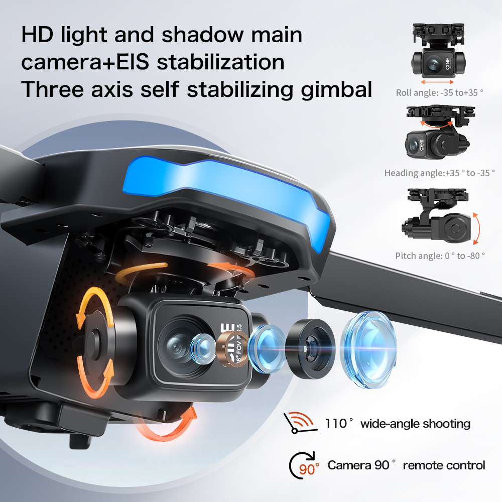طائرة بدون طيار جديدة S-X1 MAX - مراجعة Drone Gimbal Case وسعره