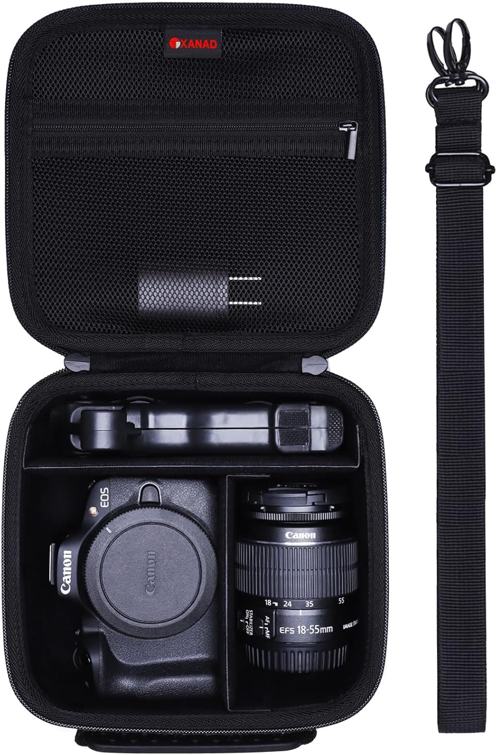 حقيبة كاميرا صلبة من XANAD متو - مراجعة Canon Camera Eos R50 وسعره